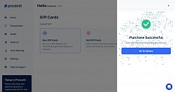 Giftcard order