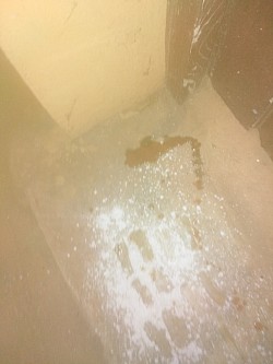 Charms spread on the floor by Bisola Abesin